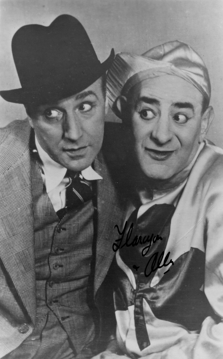 Flanagan och Allen, brittisk sång och komedi dubbelakt, c1930-talet av Unbekannt