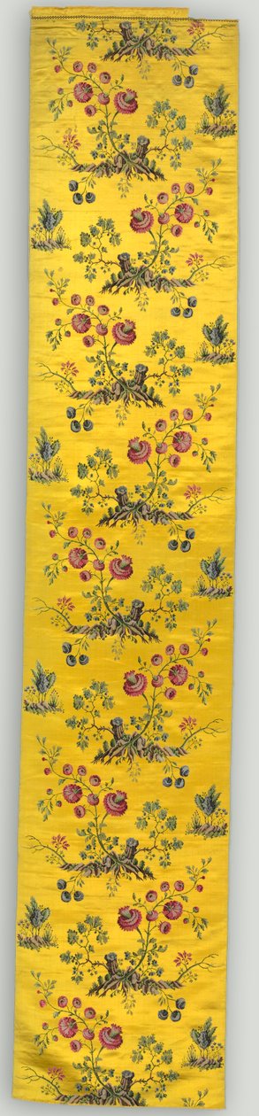 Blompanel, 1800-tal. av Unbekannt