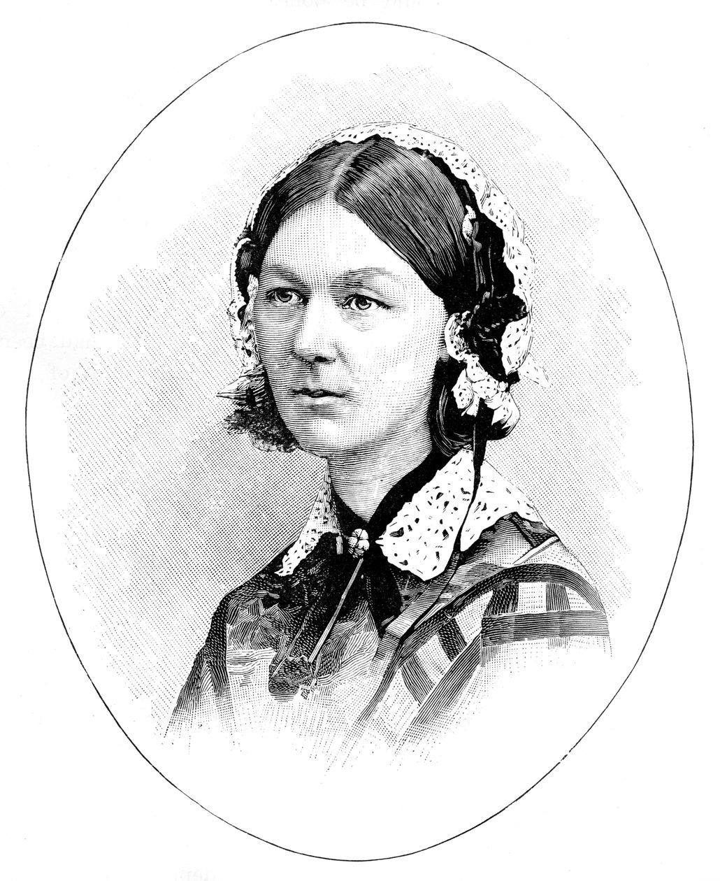 Florence Nightingale 1820-1910, brittisk sjuksköterska av Unbekannt