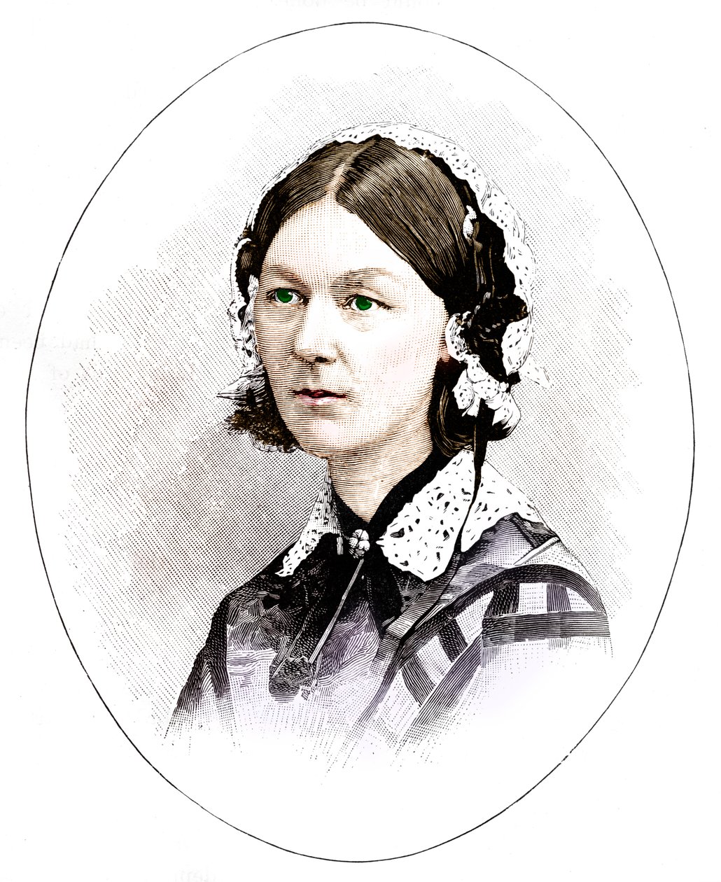 Florence Nightingale 1820-1910, brittisk sjuksköterska av Unbekannt