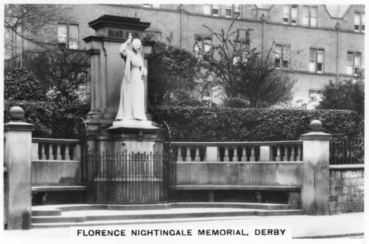 Florence Nightingale minnesmärke, Derby, 1937 av Unbekannt