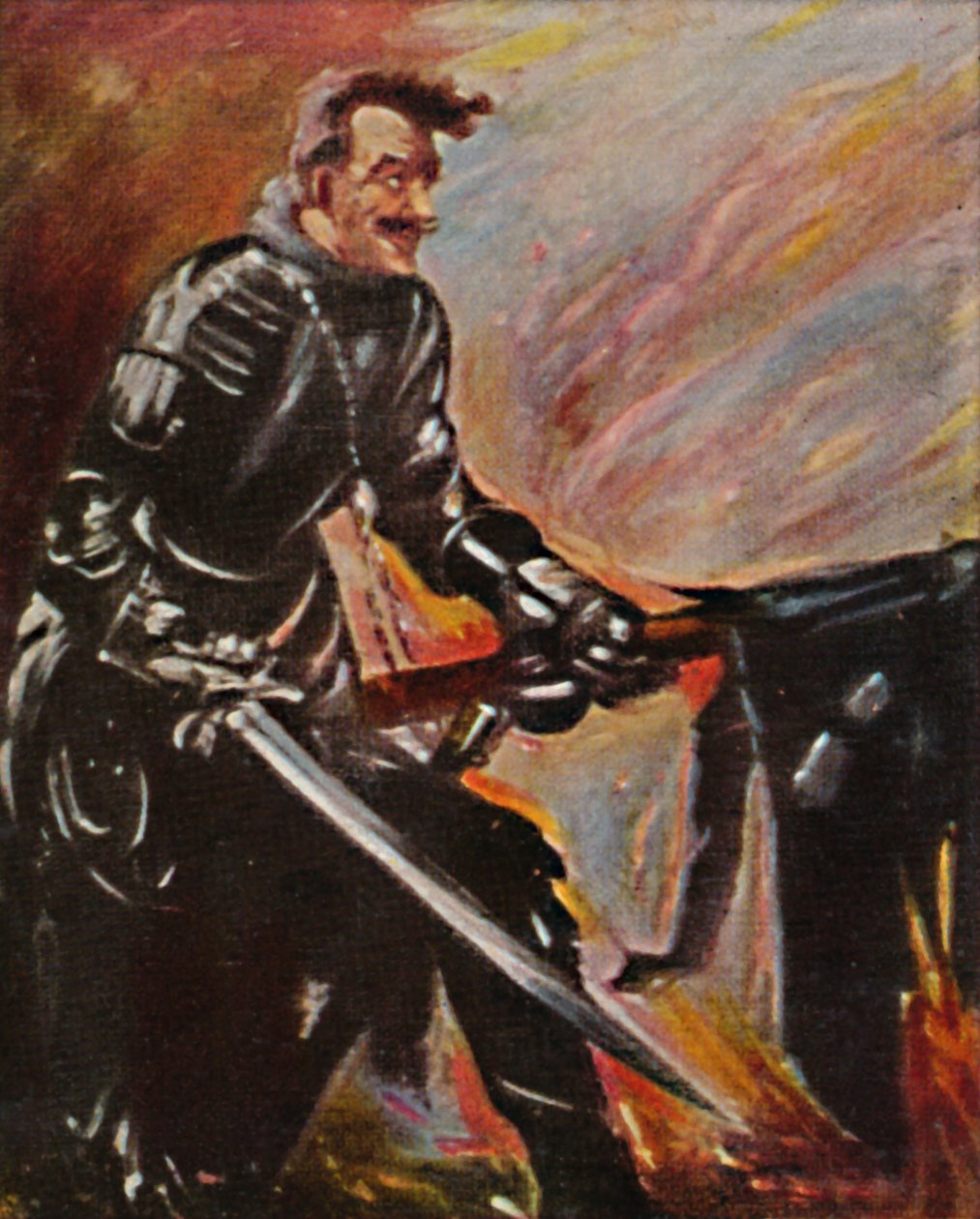 Florian Geyer + 1525. - Målning av L. Corinth, 1934. av Unbekannt