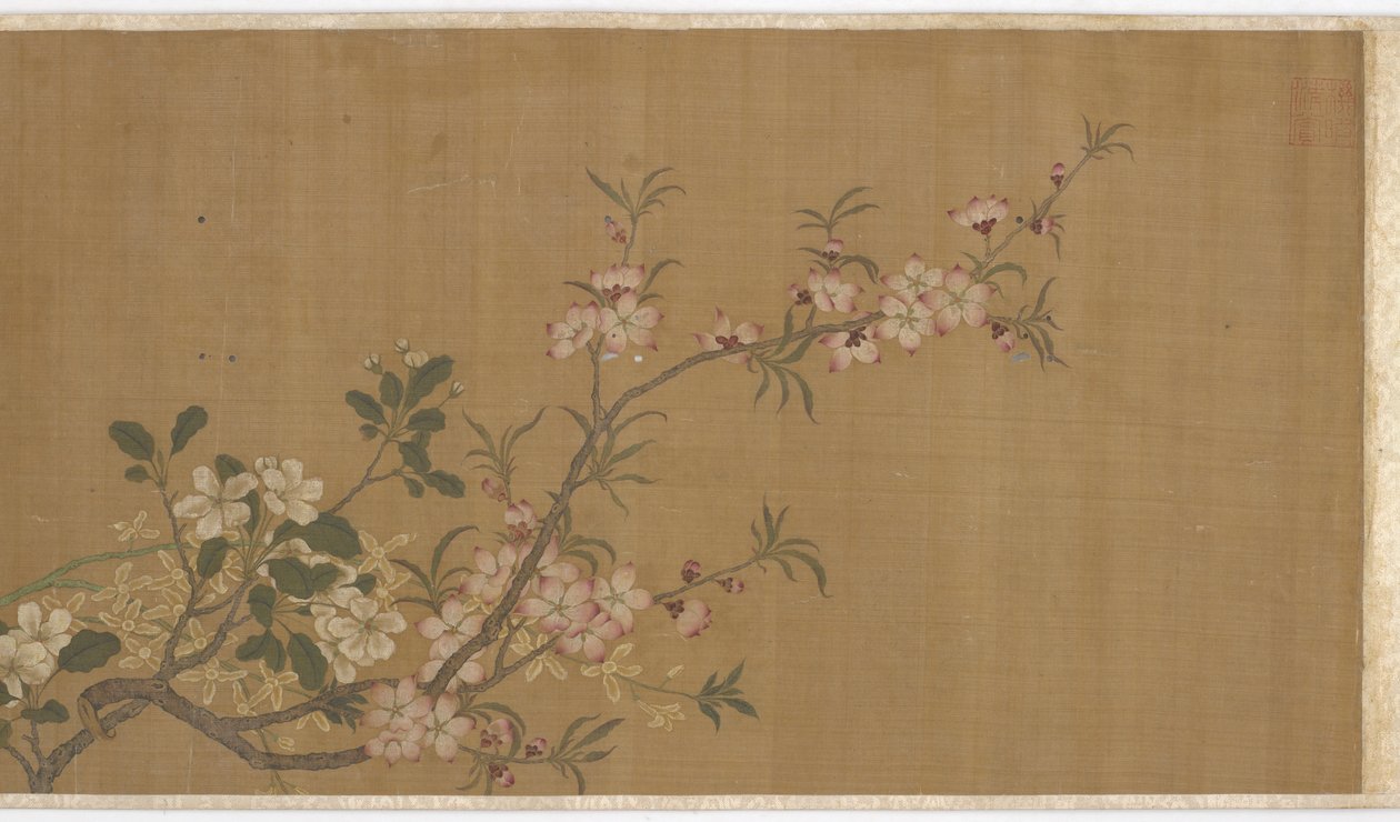 Blommor, Mingdynastin, 1500-1600-talet. av Unbekannt