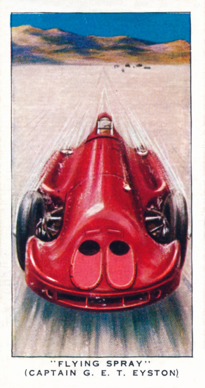Flygande spraykapten G. E. T. Eyston, 1938 av Unbekannt