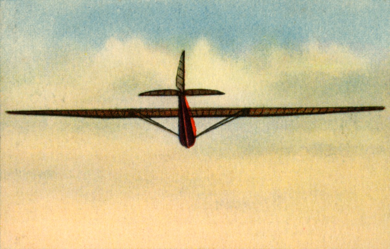 Flyginstruktör i segelflygplan vid Rhön-Rossitten Societys segelflygskola, Tyskland, 1932. av Unbekannt