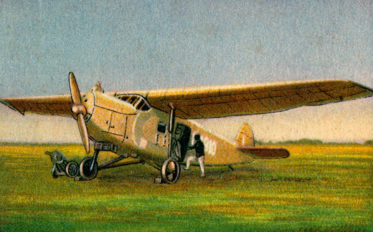 Focke-Wulf A32 Bussard flygplan, 1932. av Unbekannt