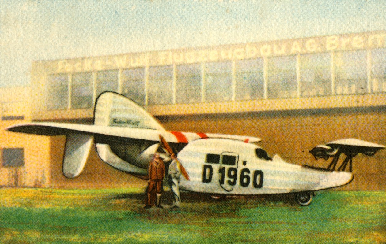Focke-Wulf F19a Ente-plan, 1920-talet, 1932. av Unbekannt