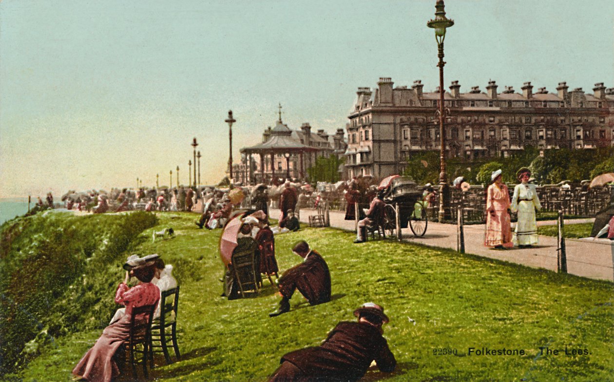 Folkestone. The Lees, sent 1800-tidigt 1900-tal av Unbekannt