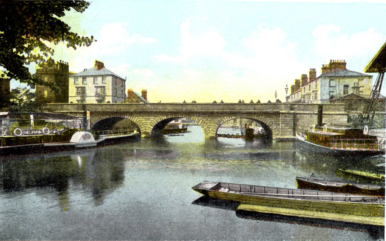 Folly Bridge, Oxford, 1900-talet av Unbekannt