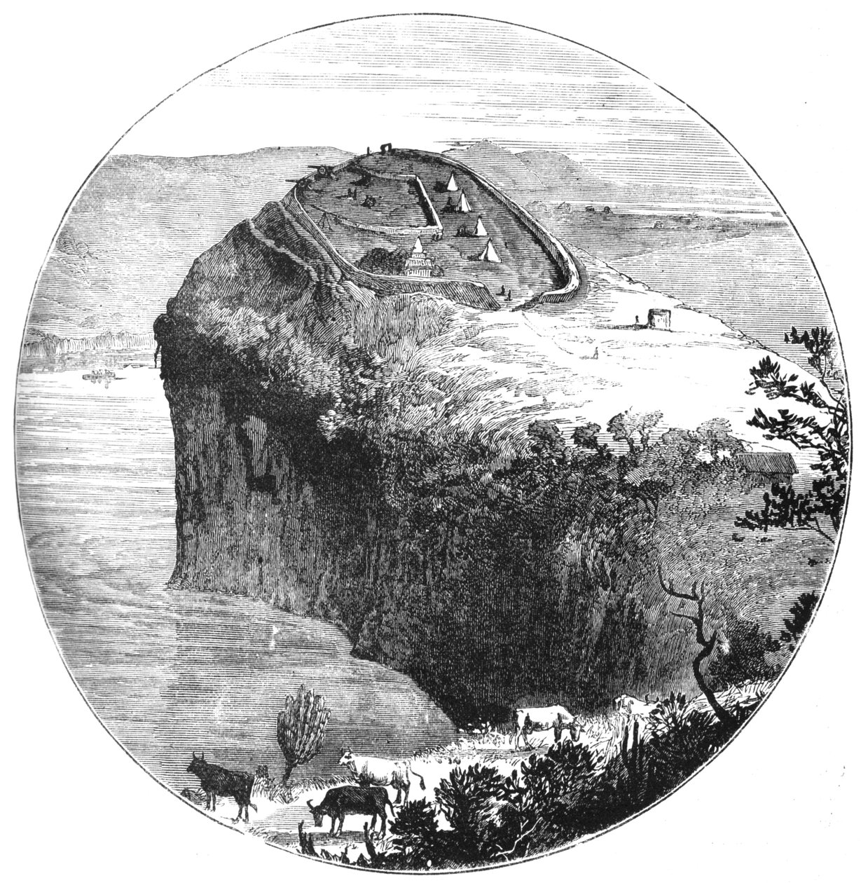 Fort Pearson, vid Lower Tugela River, c1880 av Unbekannt