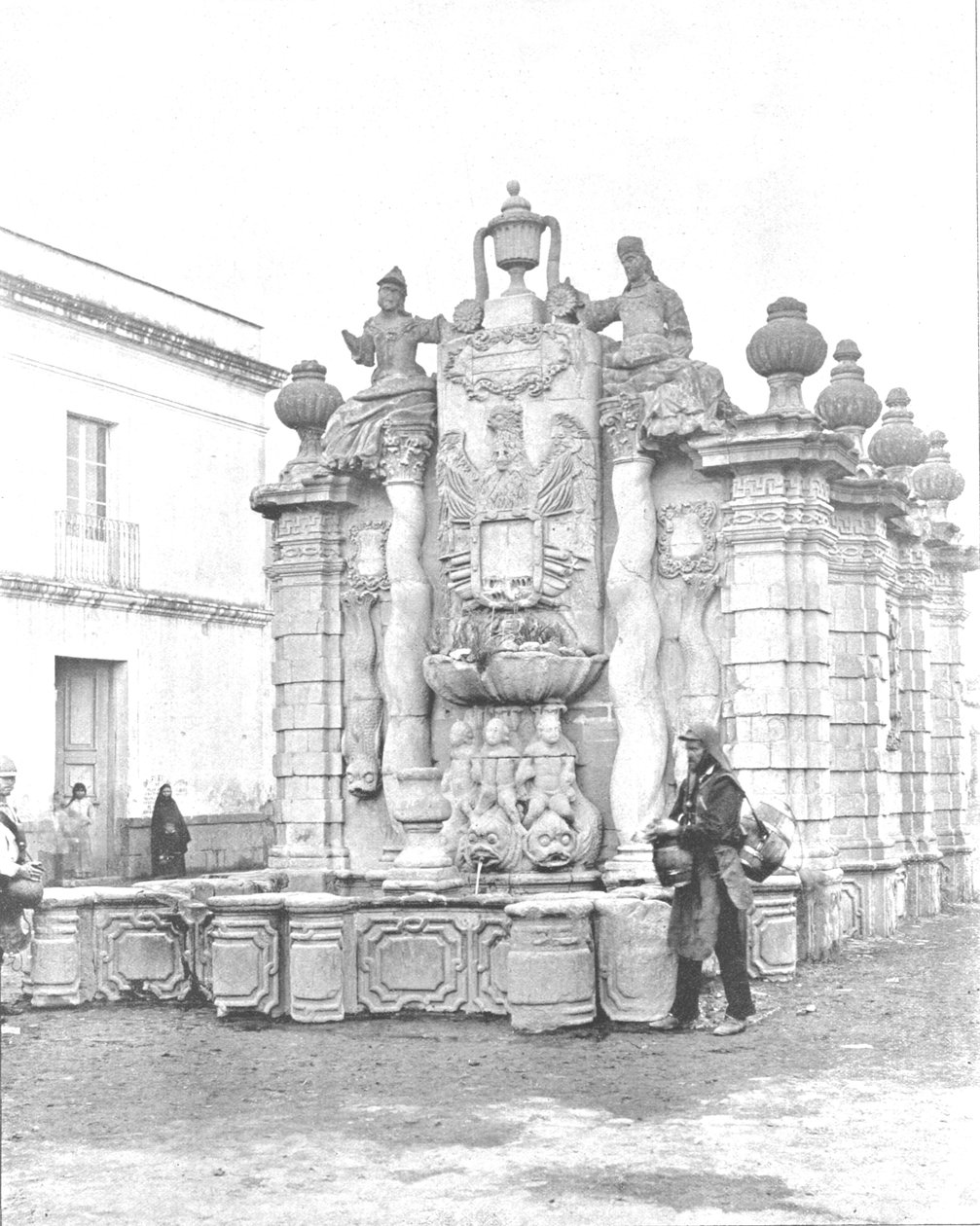 Fountain of the Falling Waters, Mexico City, Mexiko, c1900. av Unbekannt