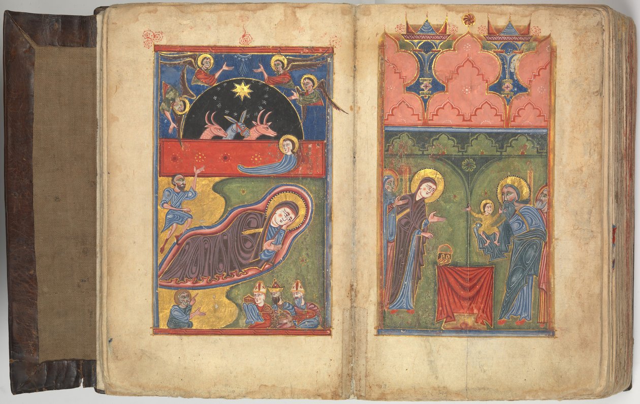 Fyra evangelier på armeniska, 143435. av Unbekannt