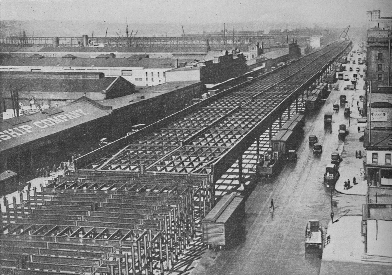 Four Miles of Super-Track for Speeding in New York City, c1935 av Unbekannt