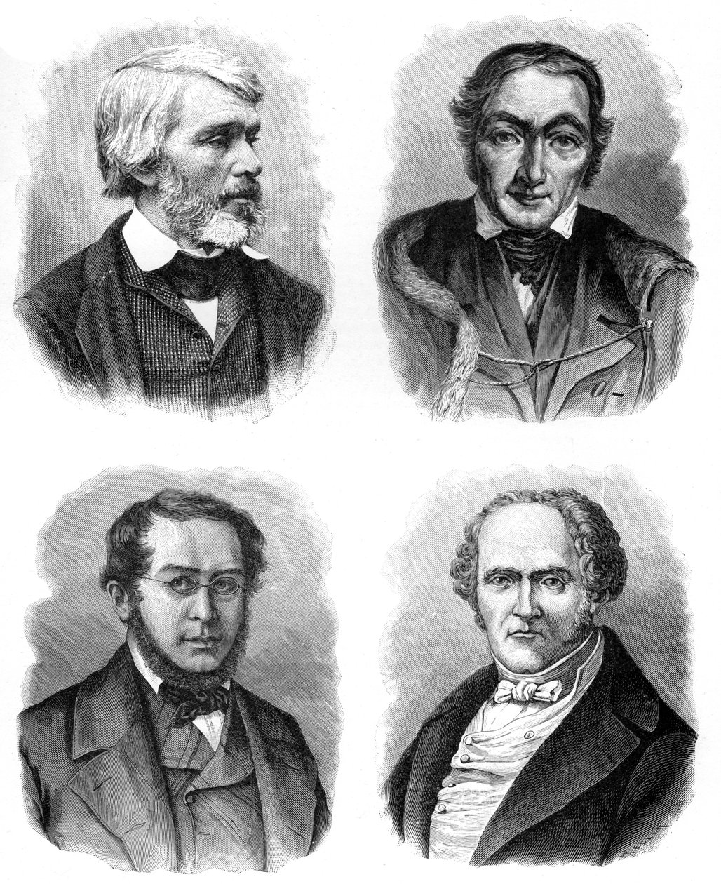 Fyra socialteoretiker: Carlyle, Owen, Fourier och Proudhon, 1903 av Unbekannt