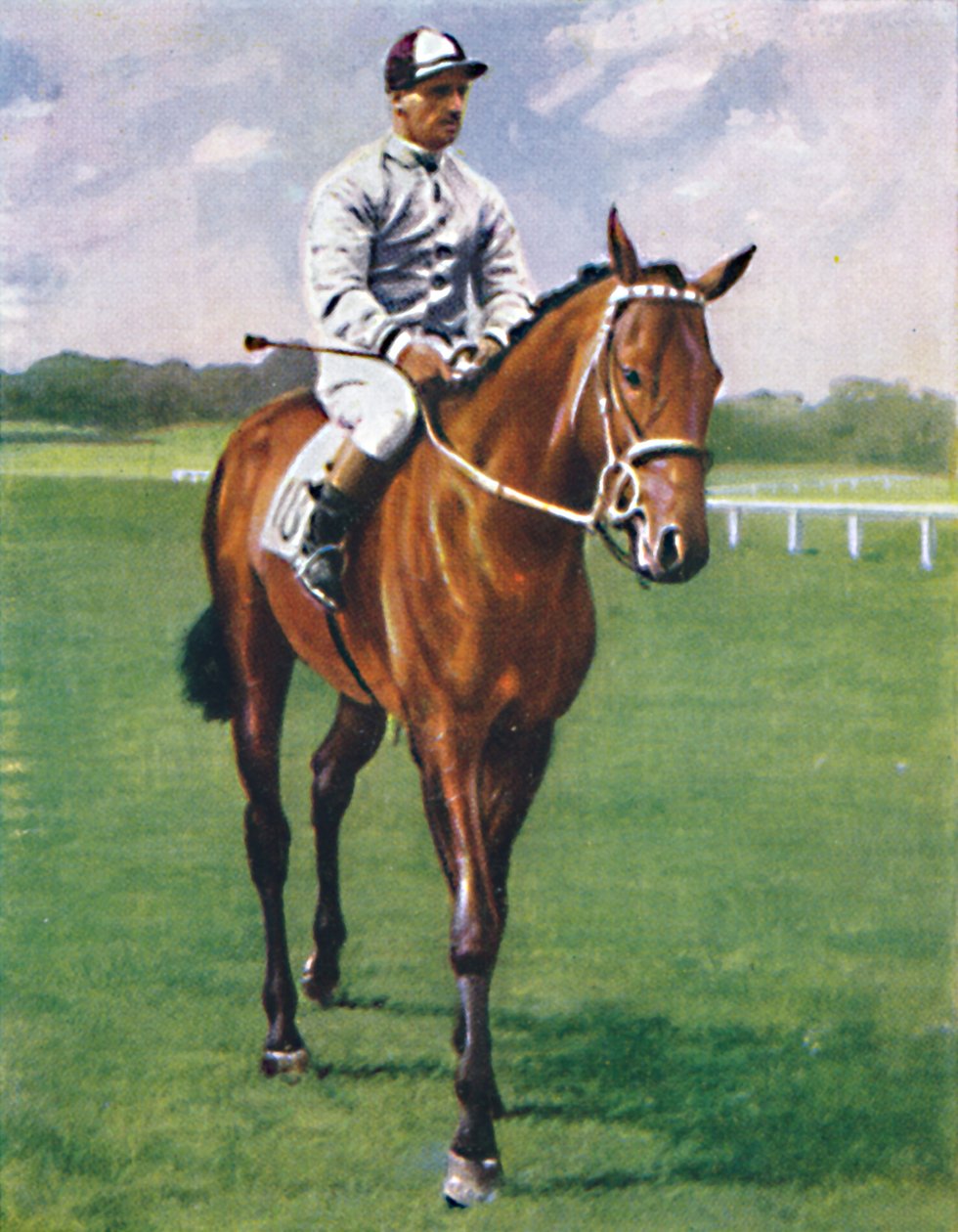 Foxglove II. Jockey: G. Richards, 1939 av Unbekannt