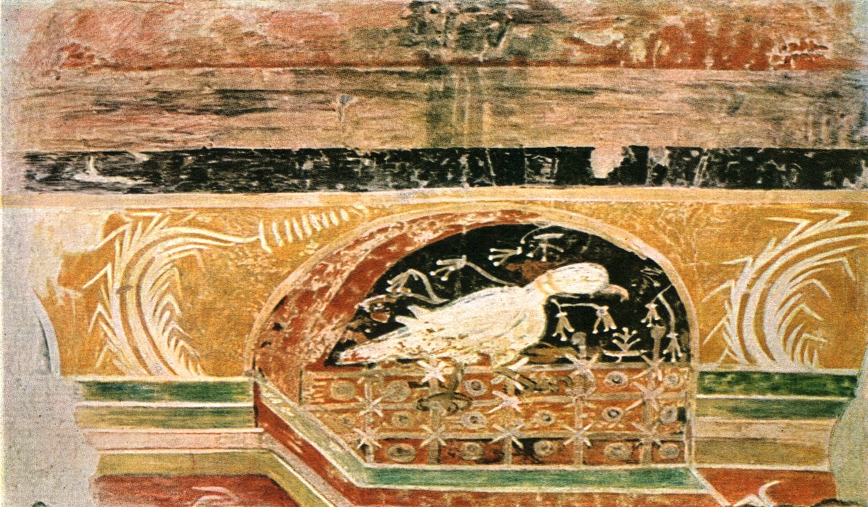 Fragment av en fris från kyrkan San Martino ai Monti, Rom, Italien, 1928. av Unbekannt