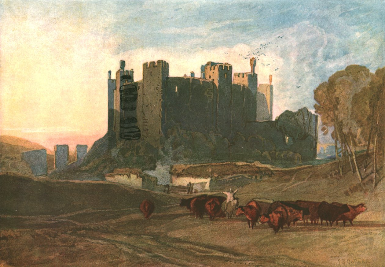 Framlingham Castle, 1828, c1900. av Unbekannt