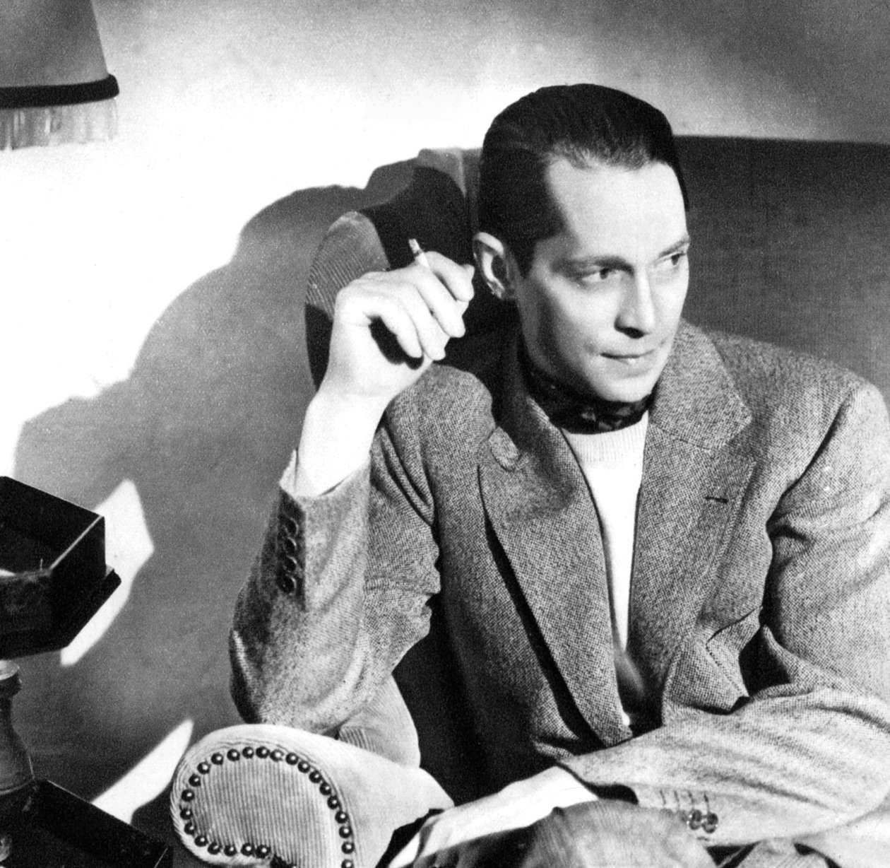 Franchot Tone, amerikansk film- och scenskådespelare, 1934-1935 av Unbekannt