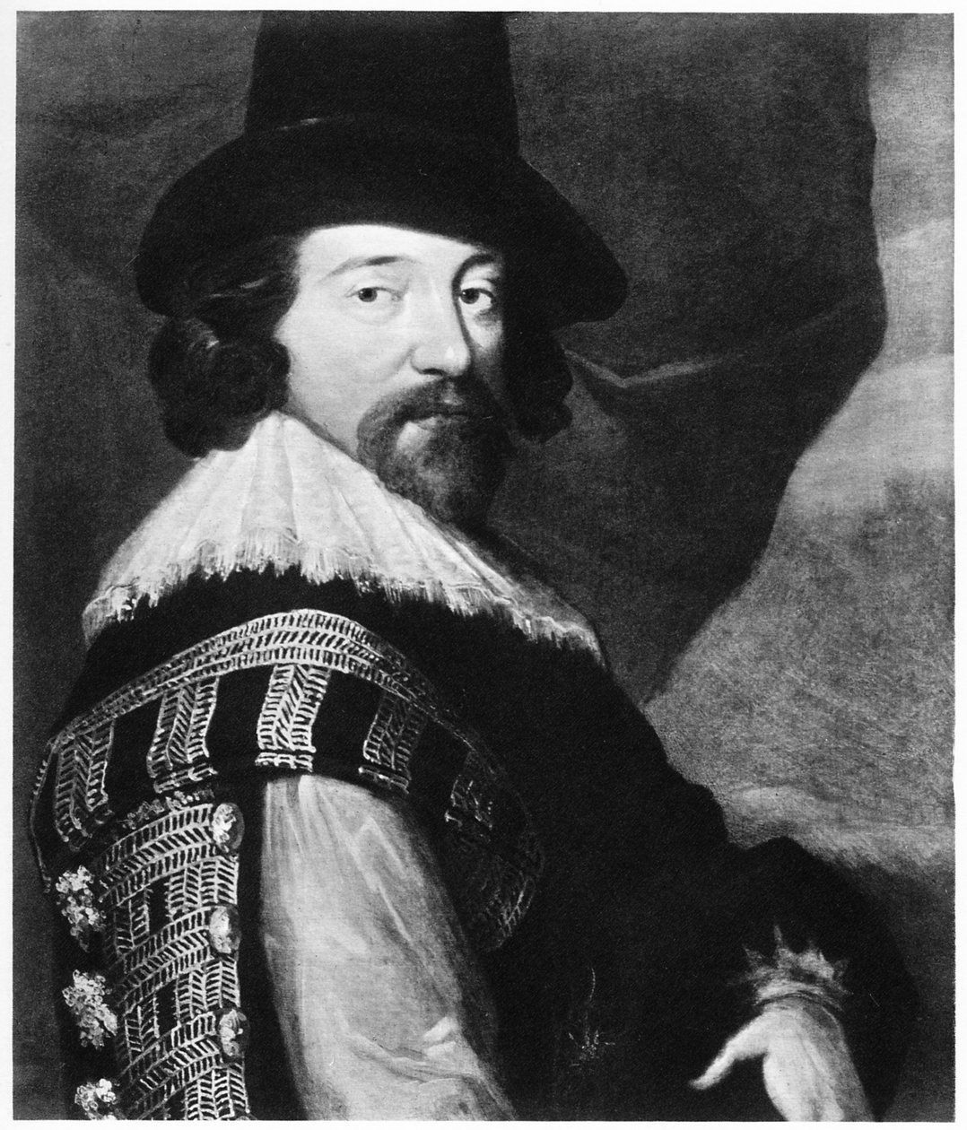 Francis Bacon, 1st Viscount St Albans, engelsk filosof, statsman och essäist, 19t av Unbekannt