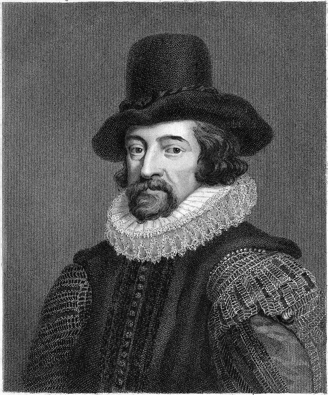 Francis Bacon, Viscount St Albans, engelsk filosof, vetenskapsman och statsman, tidigt 1900-tal av Unbekannt