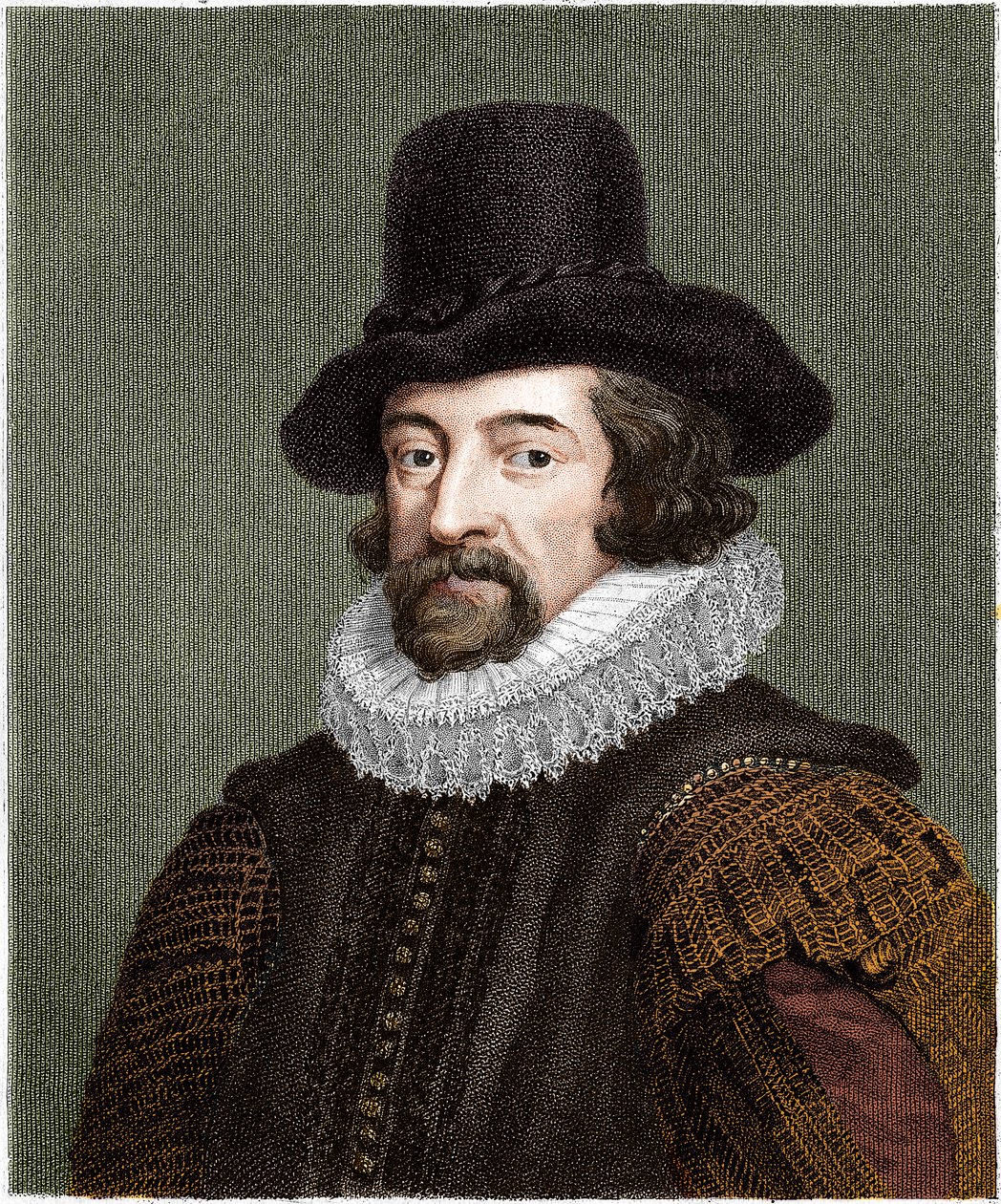 Francis Bacon, Viscount St Albans, engelsk filosof, vetenskapsman och statsman, tidigt 1900-tal av Unbekannt