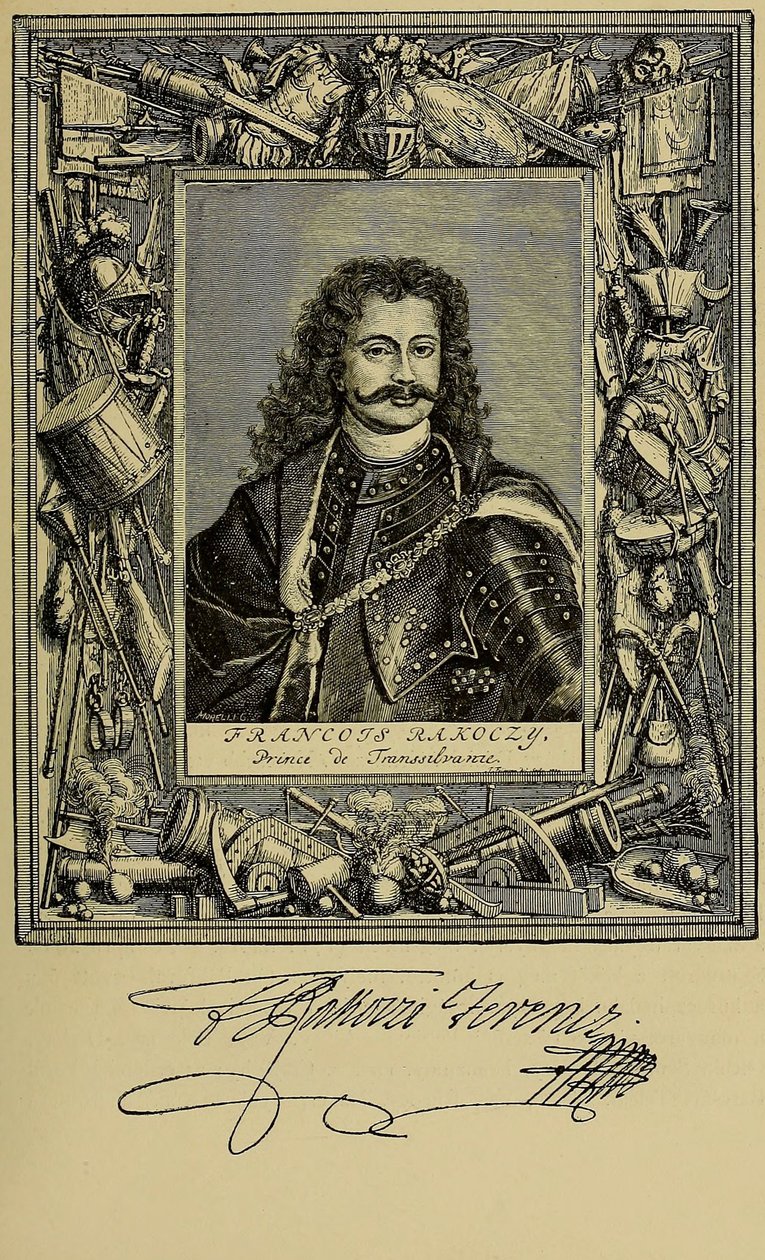 Francis II Rákóczi, tidigt 1700-tal. av Unbekannt