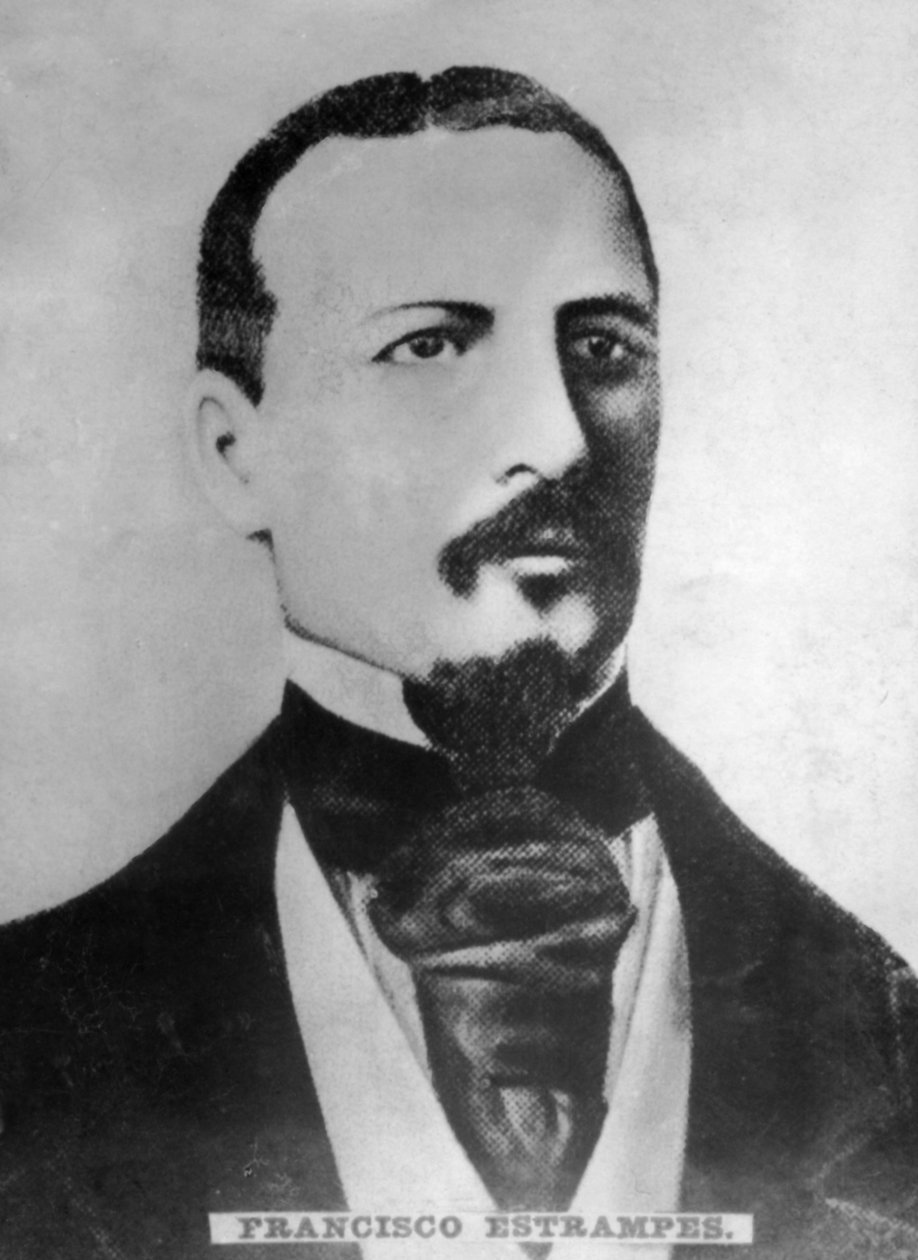 Francisco Estrampes 1827-1855, kubansk lärare och journalist, c1910 av Unbekannt