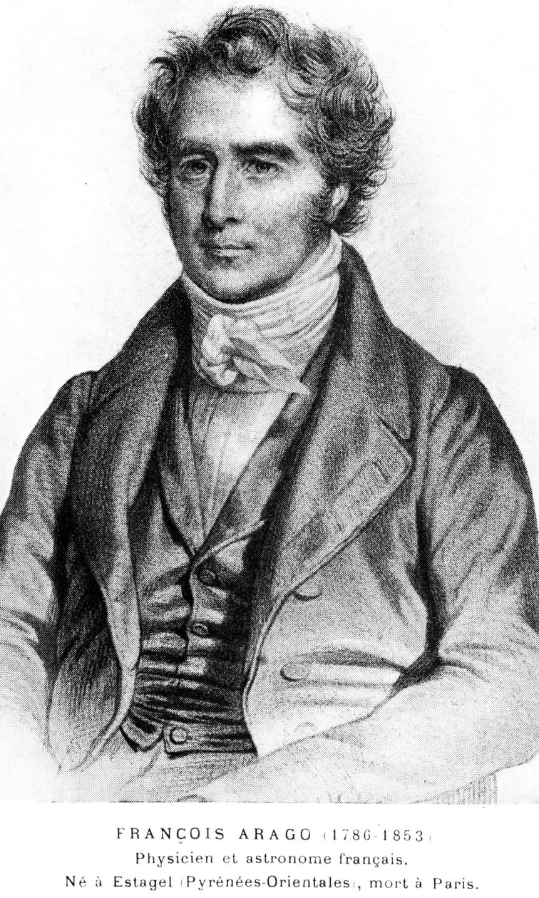 Francois Arago, fransk astronom, fysiker och statsman, tidigt 1800-tal av Unbekannt