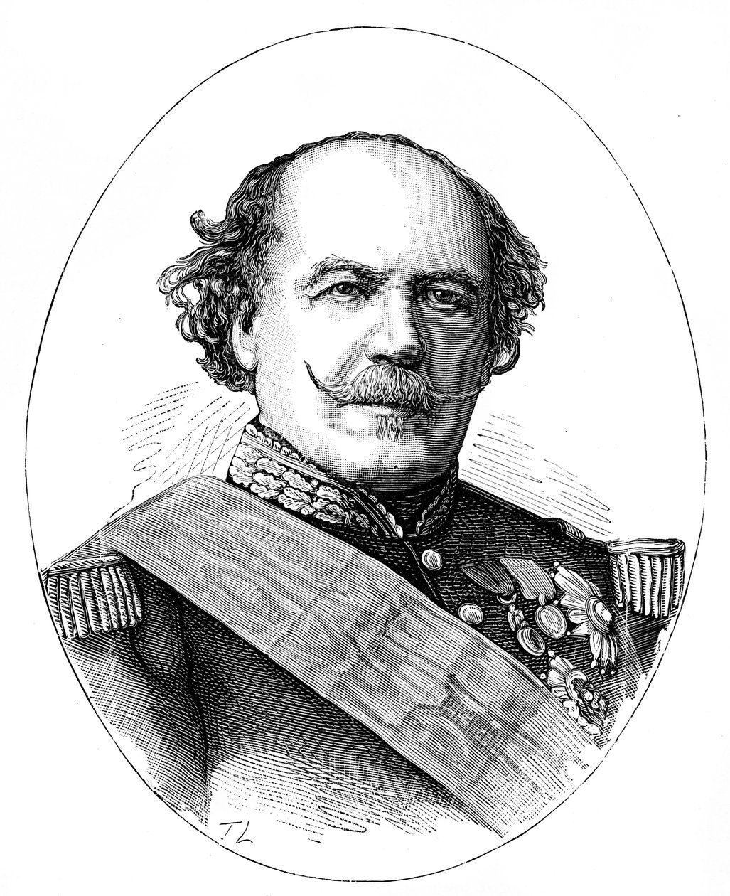 Francois Certain Canrobert 1809-1895, general och marskalk av Frankrike av Unbekannt