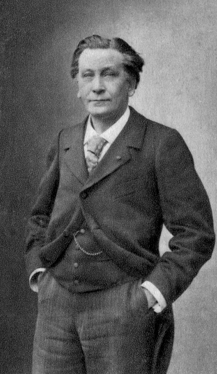 Francois Coppee, fransk poet och romanförfattare, 1892 av Unbekannt