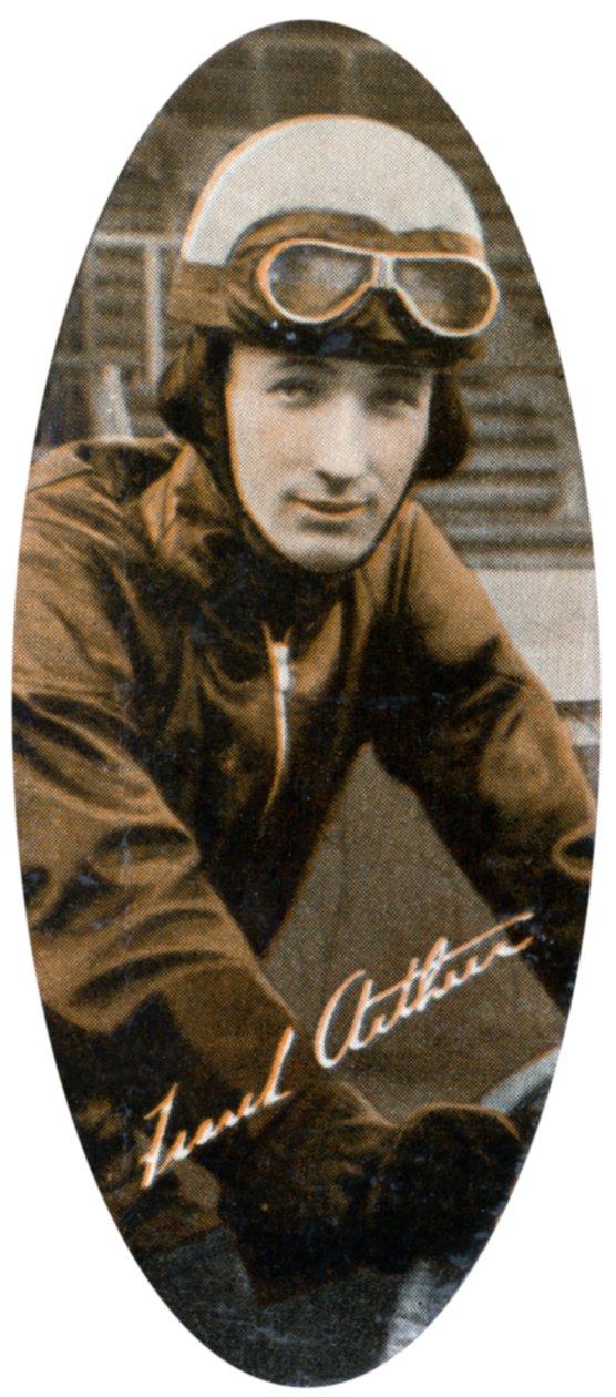 Frank Arthur 1908-1972, australisk speedwaykapten, 1935 av Unbekannt