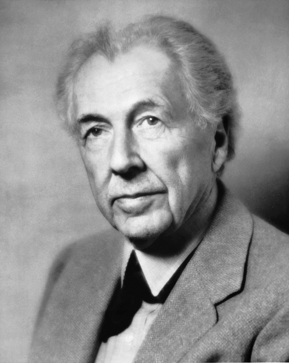 Frank Lloyd Wright (s/v foto) av Unbekannt