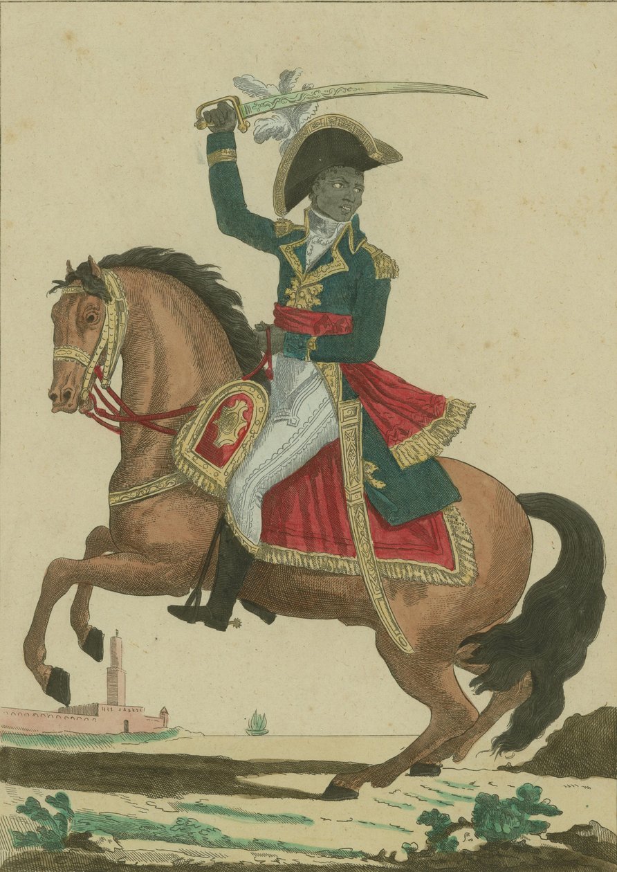 Francois-Dominique Toussaint Louverture 1743-1803, ca 1800. av Unbekannt