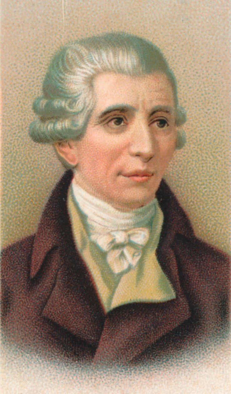 Franz Joseph Haydn 1732-1809, österrikisk kompositör, 1911 av Unbekannt