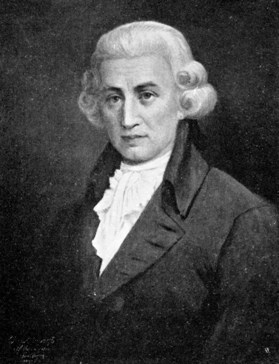 Franz Joseph Haydn, 1732-1809, ledande kompositör under den klassiska perioden, 1909 av Unbekannt