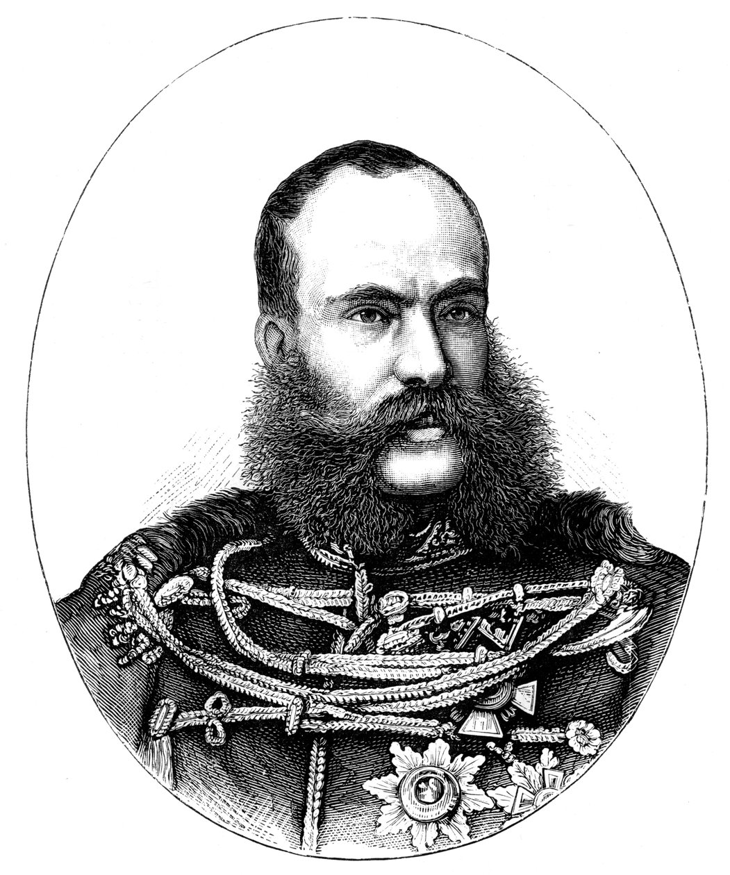 Franz Joseph I 1830-1916, kejsare av Österrike av Unbekannt