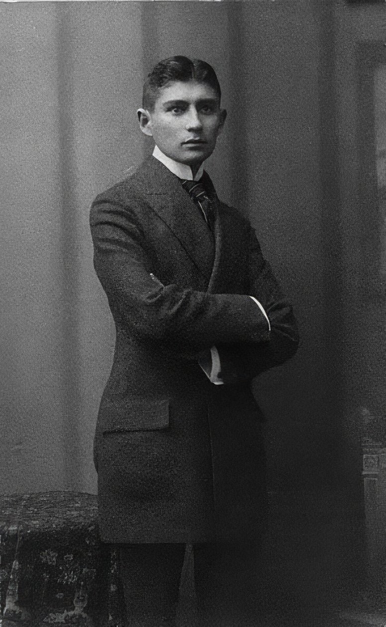 Franz Kafka. Omkring 1906 av Unbekannt