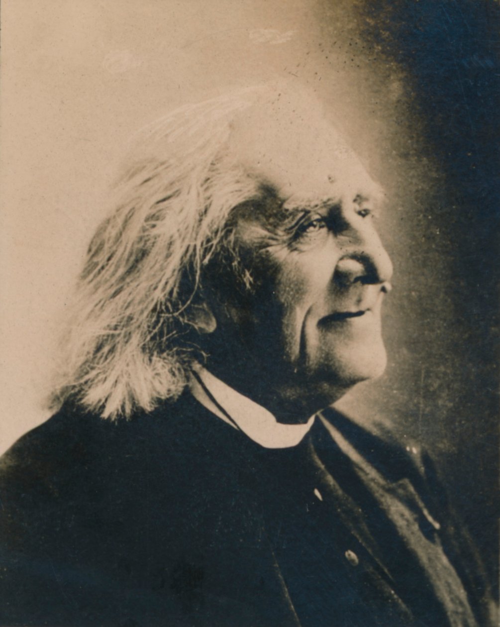 Franz Liszt, 1811-1886. Ungersk pianist och kompositör, 1894-1907 av Unbekannt