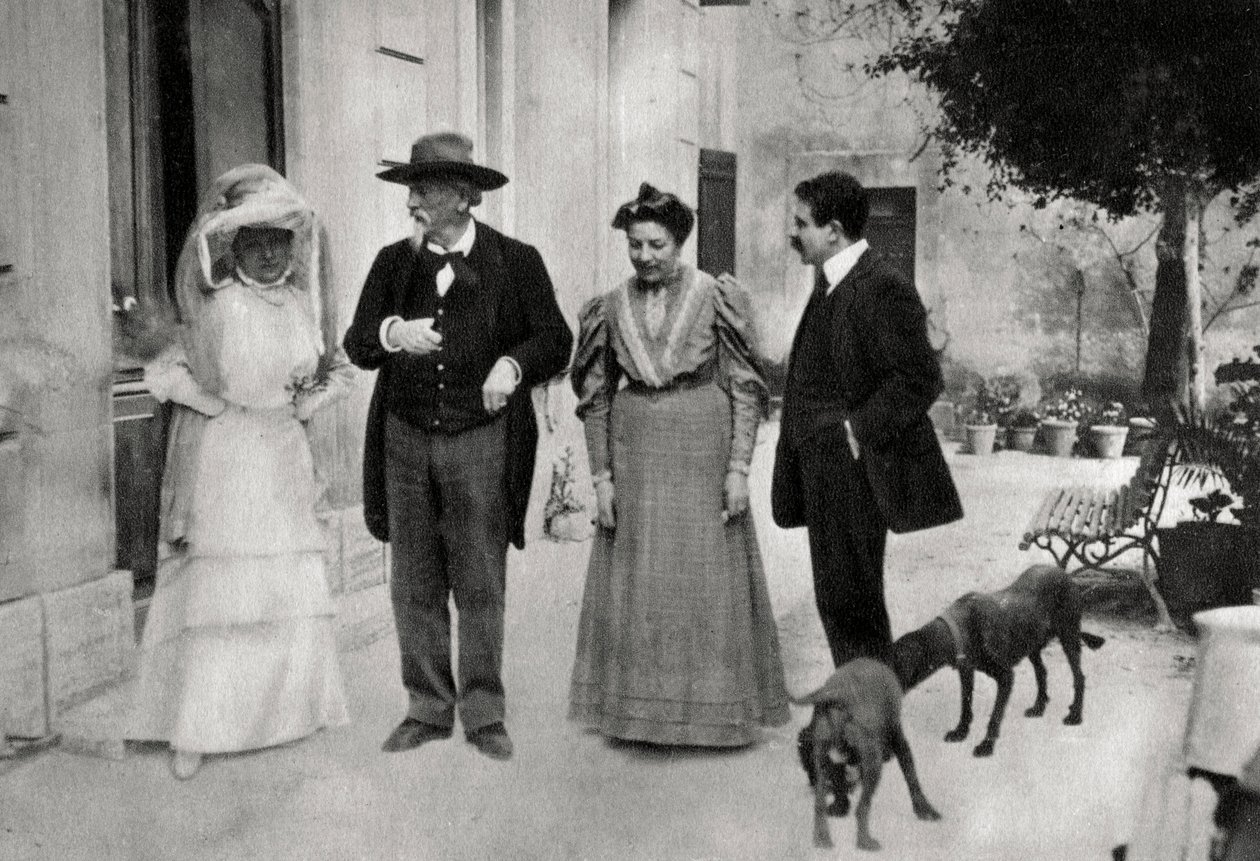Frederic Mistral, fransk författare, 1906 av Unbekannt