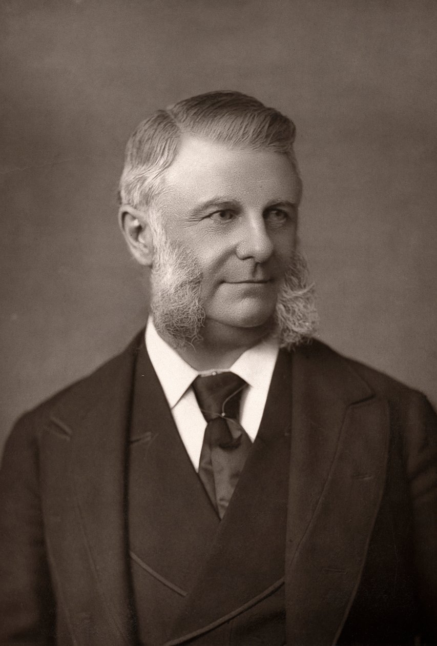 Frederick Augustus Abel 1827-1902, engelsk kemist och uppfinnare, c1890 av Unbekannt