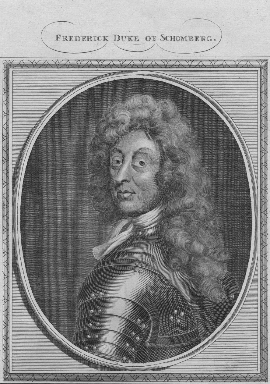Fredrik hertig av Schomberg, 1785. av Unbekannt