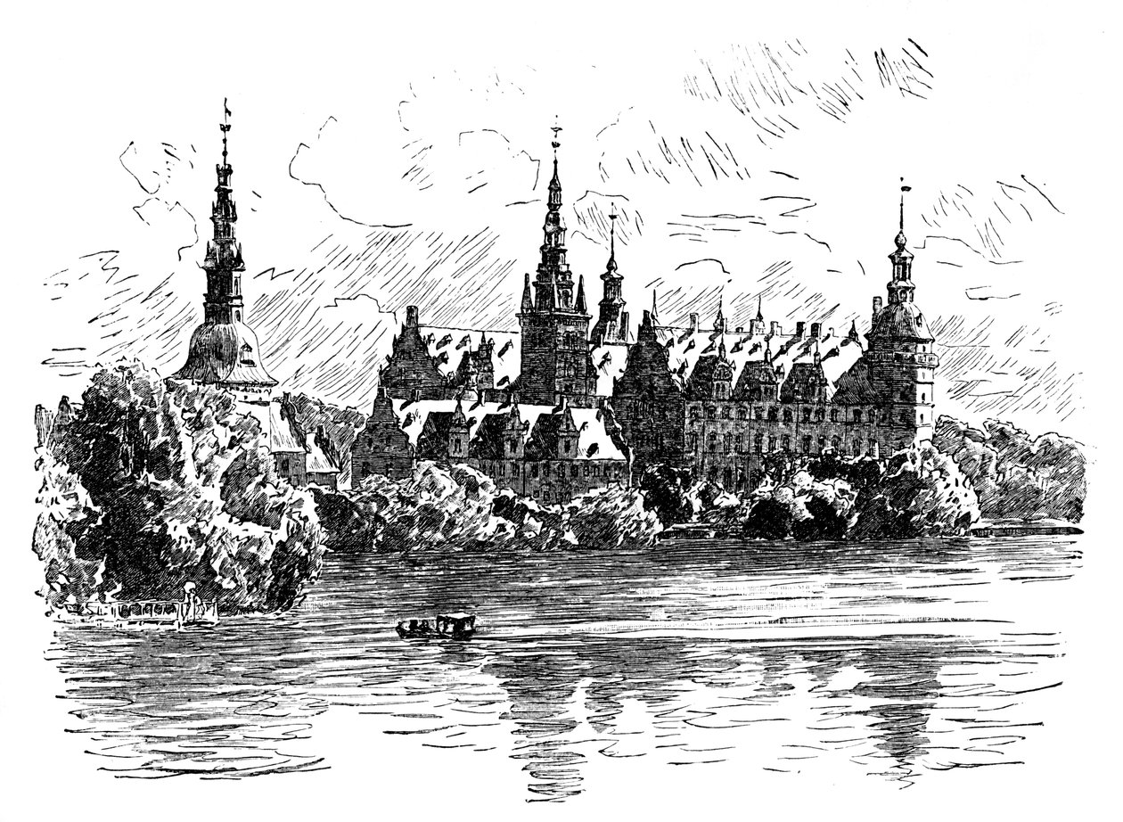 Frederiksborg slott, Hilleröd, Danmark av Unbekannt