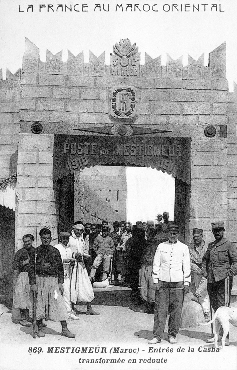Franska främlingslegionen, Mestigmeur, östra Marocko, 1900-talet av Unbekannt