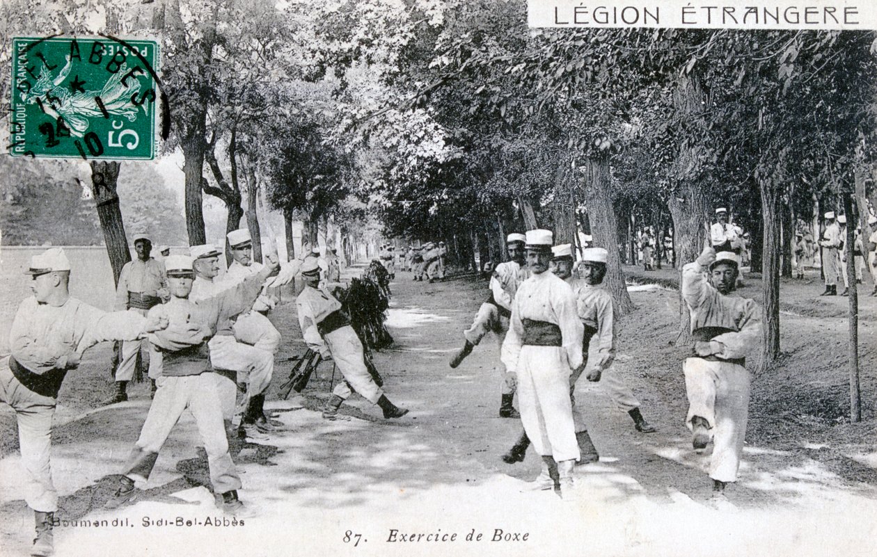 Franska främlingslegionen, Sidi Bel Abbes, Algeriet, 1910 av Unbekannt
