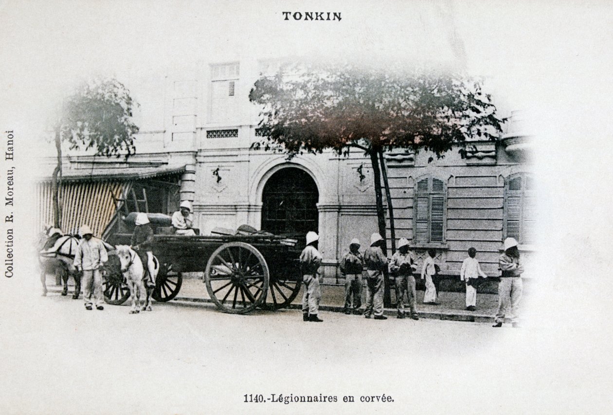 Franska främlingslegionen, Tonkin, Franska Indokina Vietnam, 1900-talet av Unbekannt
