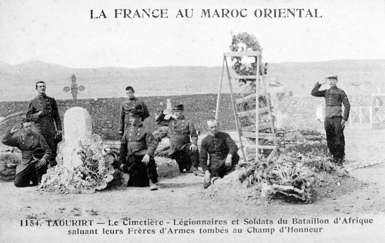 Franska främlingslegionens kyrkogård, Taourirt, Algeriet, 1900-talet av Unbekannt