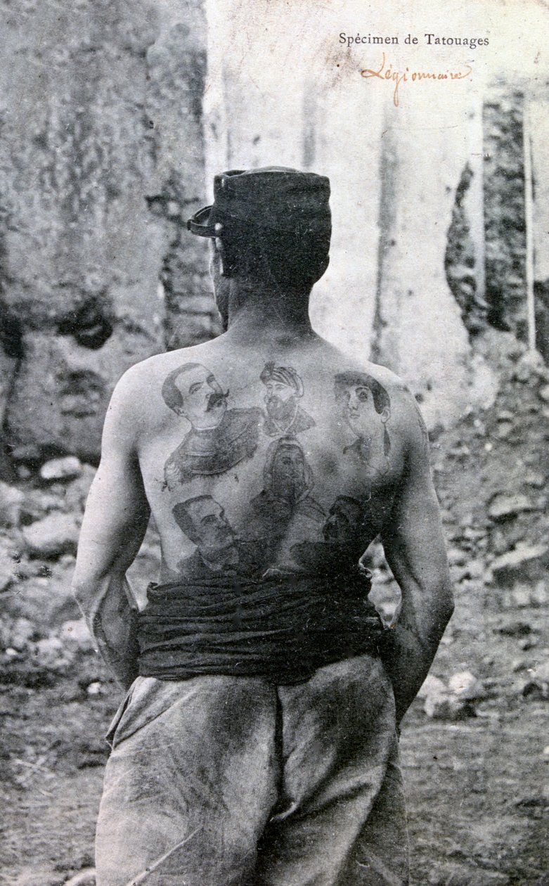Fransk främlingslegionär, 1908 av Unbekannt