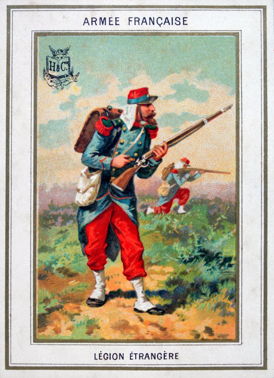 Fransk främlingslegionär, ca 1900 av Unbekannt
