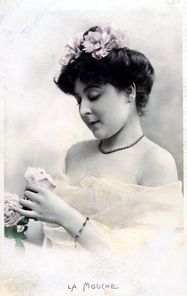 Franskt vykort, c1900 av Unbekannt