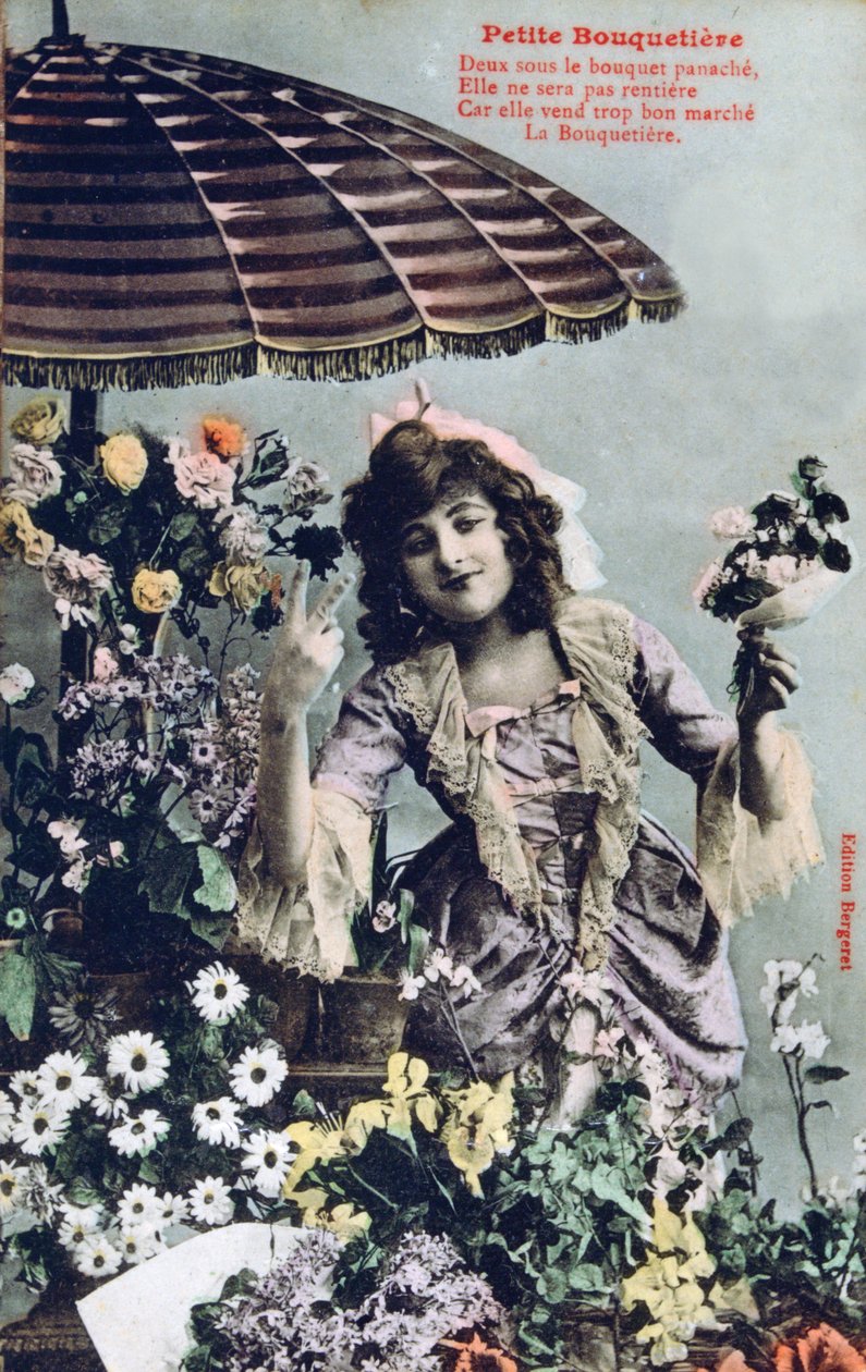 Franskt vykort, c1900 av Unbekannt